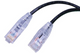 Cat6 Super Slim Cable 10ft, Black - SCAT6-10BK Cat6 Super Slim Cable 10ft, Black - SCAT6-10BK